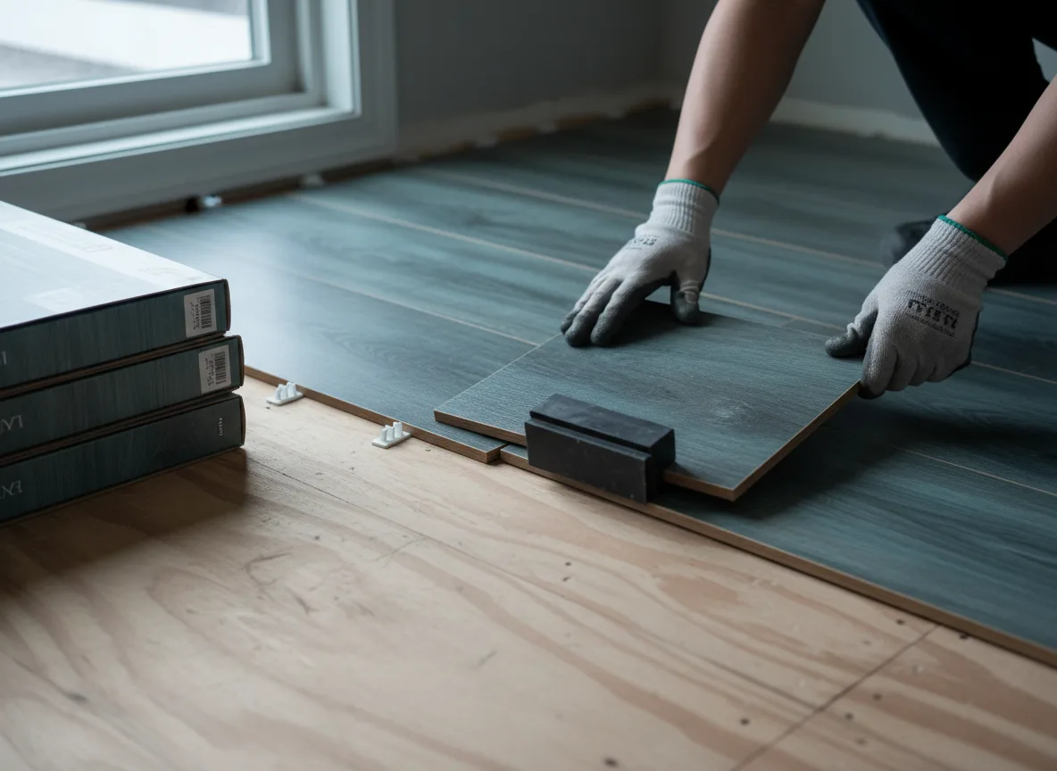 Luxury Vinyl Plank Installation company in Waukau, WI